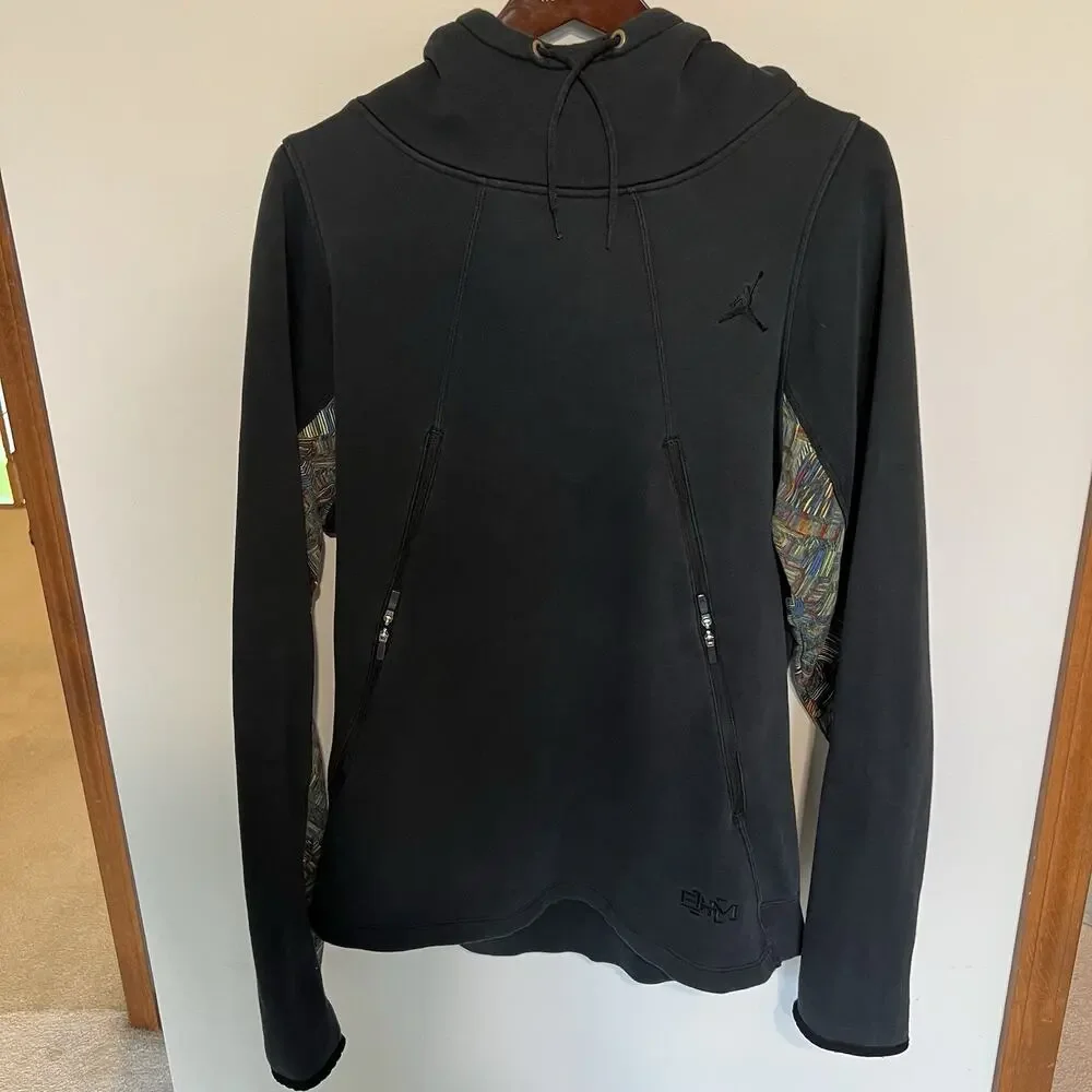 Air Jordan Hoodie Black History Month XL Jumpman Tech Fleece Style Pullover Mens